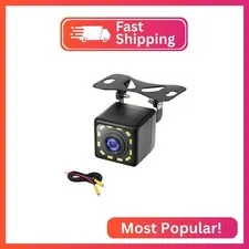 Epronic Universal Backup Camera, HD Rear Camera for Car, License Plate Reverse C