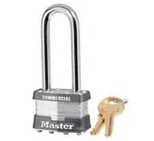 Master Lock 1KA-LJ-0464 Laminated Steel Padlock