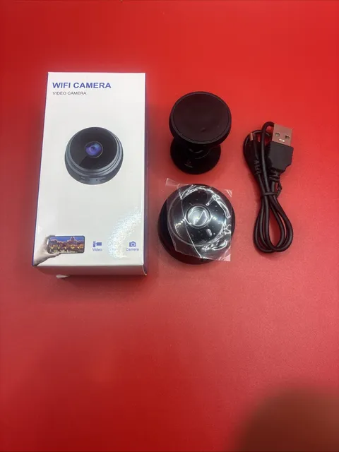WiFi Video Camera and Basic Camera with Mountable Stand And Charge Cable