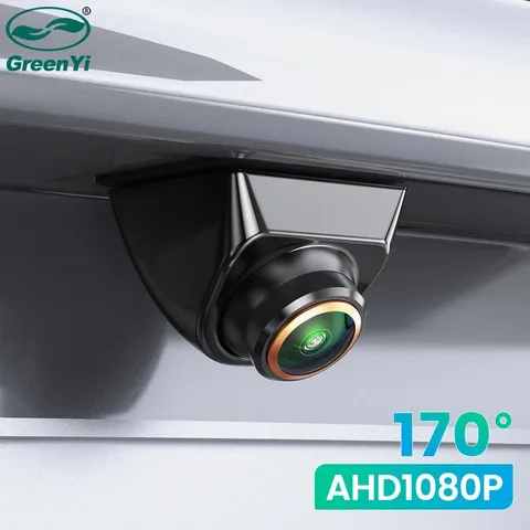 GreenYi AHD 1920x1080P Car Rear View Camera 170° Fisheye Golden Lens Full HD Nig