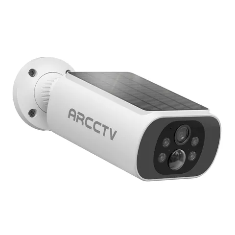 ARCCTV 4MP Solar Battery Security Camera System Wireless Outdoor IR Night Vision