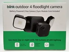 Blink Outdoor 4 Floodlight Camera 1080p (READ)