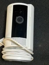 Ring Indoor Cam Plug-In 1080p HD WiFi Security Camera White