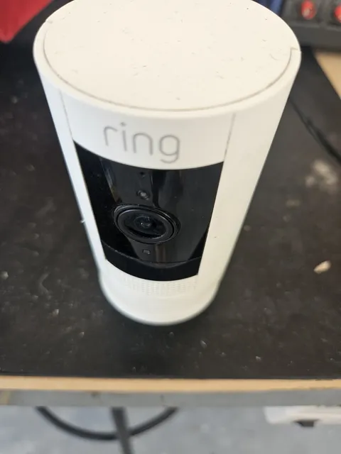 Ring Stick Up Cam Security Camera - White (No Battery) 
