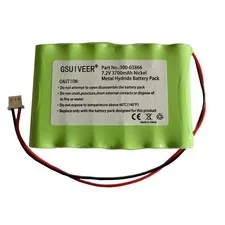 300-03866 7.2V 3700mAh Battery Compatible with Alarm Lynx 5100, 5200, 5210, L...