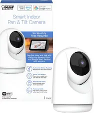 Feit Electric Indoor Security Camera with Motion Detection, 30Ft. Night Vision