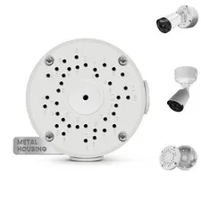 Universal Aluminum Security Camera Junction Box, Hide Cable Junction Boxes