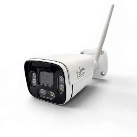 GSS Ultra 5MP Bullet WiFi Camera - Metal Body, Humanoid AI and Smart Du