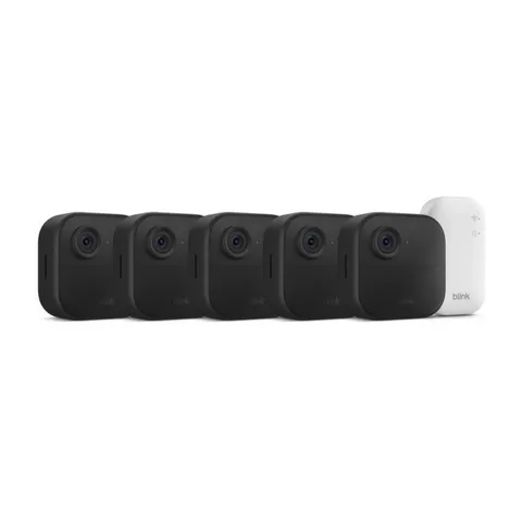 🔥NEW🔥 BLINK Outdoor 4 (4th Gen) Security System w Sync Module Core, 5 Cameras
