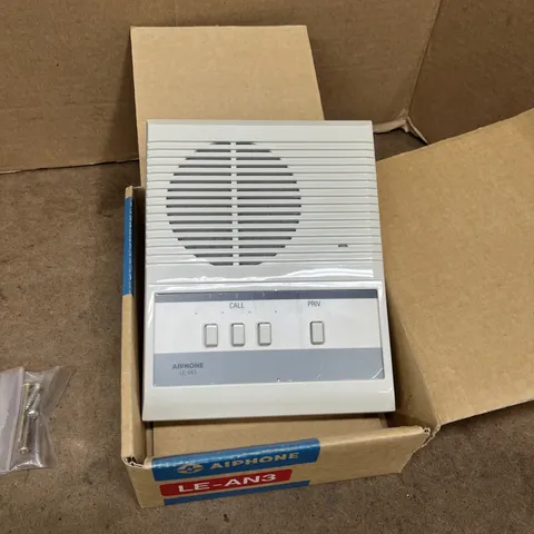 LE-AN3, Aiphone 3-Call Surface Mount Sub-Station w/Privacy. NEW!! 4PD62