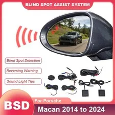 Car Blind Spot Monitoring System Alarm Mirror BSD BSA BSM 24GHZ Radar Lane Chang