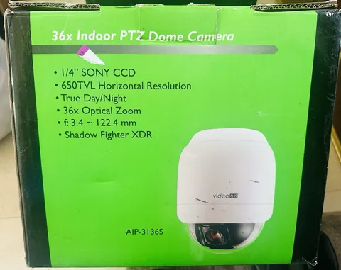 New GVI Security AIP-3136S 36X Zoom PTZ 1/4" Sony CCD 650TVL Indoor Dome Camera