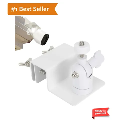 Gutter Mount for Solar Panel and Outdoor Security Camera Compatible with Ring...