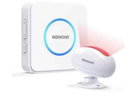 Motion Sensor Door Chime,Wireless Motion Detector Alarm, USB/Battery Powered