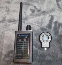 VAOECMS G320i Wireless RF Detector Handheld LED Indicator Black Indoor Only