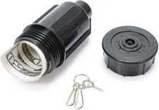 Hide a Key Cash Hidden Box Sprinkler Head Money Safe Outdoor Garden Yard Hiding 