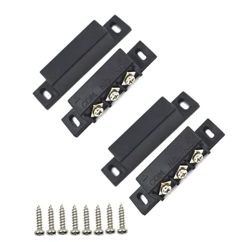 2Pack MC-31B Magnetic Reed Switch Wired Surface Mount Normally Open Closed NC