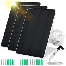 5W Solar Panel Charger DC 5V USB-C Micro USB