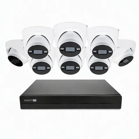 Swann AdvancedX™ Wired 4K NVR Security System & 8 Dome Camera Kit