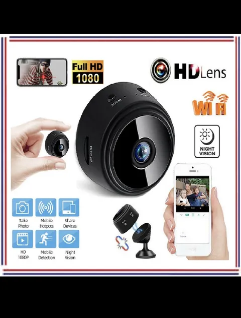 Mini Wireless Record Camera WiFi IP Home Security DVR Night Vision HD USB 1080P