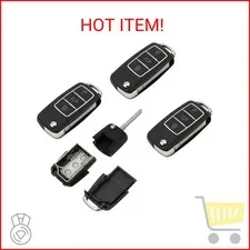 4 Pack Remote Fake Car Key Secret Safe, Portable Secret Hidden Container, Divers