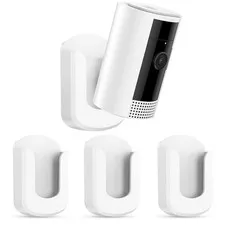 No Drill Ring Indoor Cam Adhesive Wall Mount Bracket - No Screws Needed, Easy...