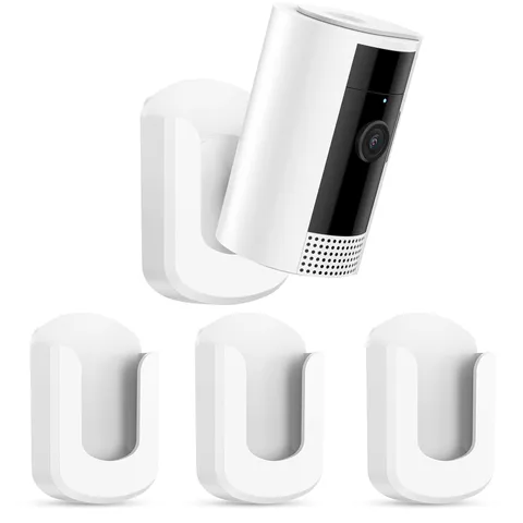 No Drill Ring Indoor Cam Adhesive Wall Mount Bracket - No Screws Needed, Easy...