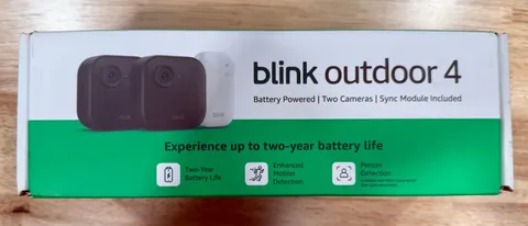 Blink Outdoor 4 Two Camera System Wireless smart security camera. New sealed