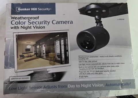 Bunker Hill Security Camera Model 95914 Color Nightvision Weatherproof New