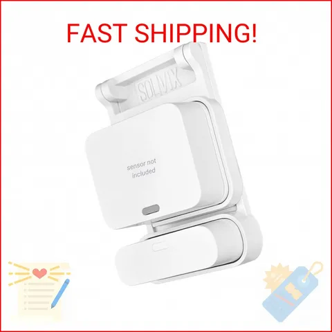 Garage Door Bracket for SimpliSafe Alarm Entry Sensors - Sensor Not Included - E