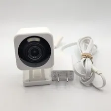 Wyze Cam v4 Smart Home Security Camera, 2.5K QHD, Enhanced Color Night Vision
