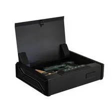 Heavy Duty Handgun Safe with Fingerprint Access for 2 Pistols