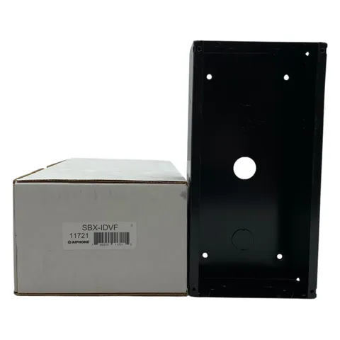 New Aiphone SBX-IDVF Stainless Steel Surface Mount Box 11721 