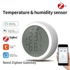 Tuya Smart ZigBee Temperature Hygrometer Sensor Automation Voice Control Alexa