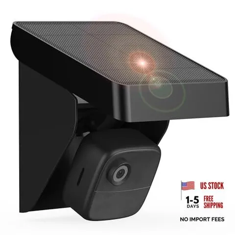 Black Solar Panel for Blink Outdoor 4 (4th Gen)/XT3/XT2/XT Cameras - 1 Pack