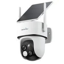 Wansview B7 2K WiFi Wireless Security Camera Outdoor 64X Zoom Home Dual Lens