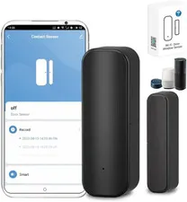 Wifi Door Sensor,Smart Door Open/Closed Detectors,2.4G Wifi Door Sensor, Tuya/Sm
