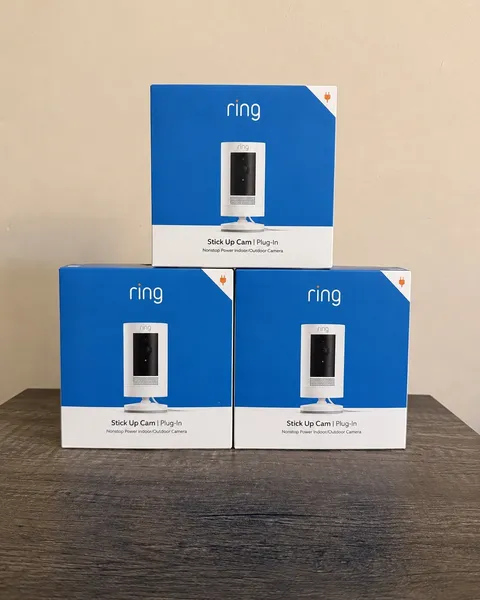 Lot (5)Ring Stick Up Cam Battery HD Security Camera Wireless NEW NIB