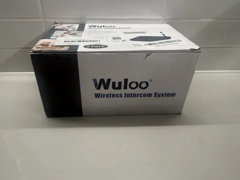 Wuloo Wireless Home Intercom System (2 Pack) Model W666-P2