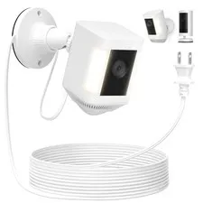 Power Adapter with Mount for Spotlight Cam Plus/Pro (Battery) and Outdoor Cam...