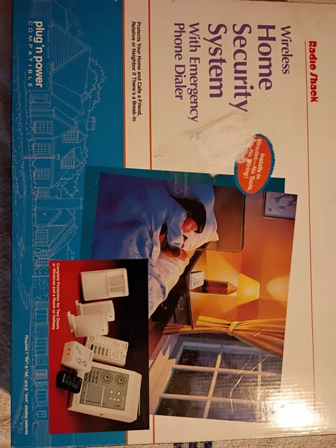 radio shack home security System With Emergency Phone Dialer