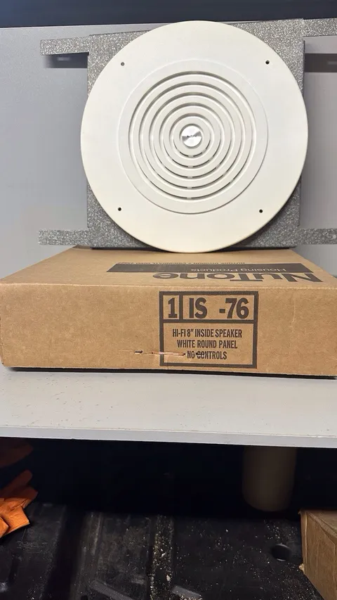 IS76 + IR70 Nutone Speaker And Rough-in Frame