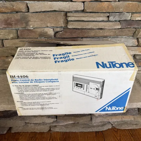 Brand New NuTone IM-4406WH Radio Intercom Master Station IM-4406