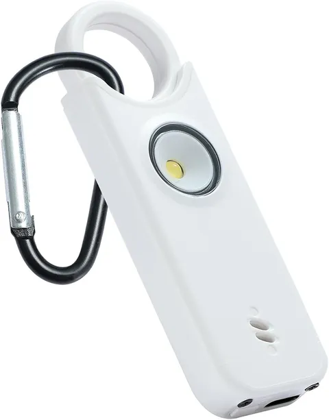 Personal Safety Alarm - 135Db Ultra Loud Siren with LED Strobe Light, USB-C Rech