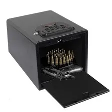 RELIANCER Electronic Gun Safe with Four-keypad&2 Emergency Keys&Rechargeable ...