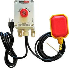 High Water Alarm for Sump Pump & Septic Water – Weatherproof 90dB Audible Alarm