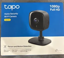 Tapo C101 1080P Indoor Wired Security Camera Baby Pet Monitor 2-Way Audio Night