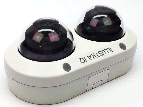 Illustra Network Dual Sensor Dome Camera 16 MP 3.42-6.85mm Lens IFS16-M10-OIA4