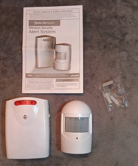 Bunker Hill Security Wireless 400 ft. Driveway Alert System Item 69590
