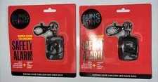 Set Of 2 - Bling sting personal safety alarm and flashlight - Great Deal!
